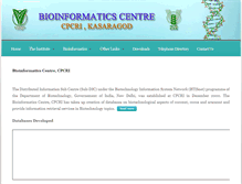 Tablet Screenshot of bioinfcpcri.org